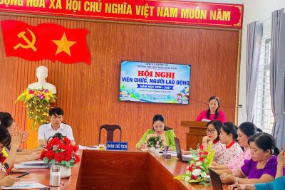 HỘI NGHỊ VIÊN CHỨC, NGƯỜI LAO ĐỘNG TRƯỜNG TIỂU HỌC TRẦN QUỐC TOẢN NĂM HỌC 2026 – 2027